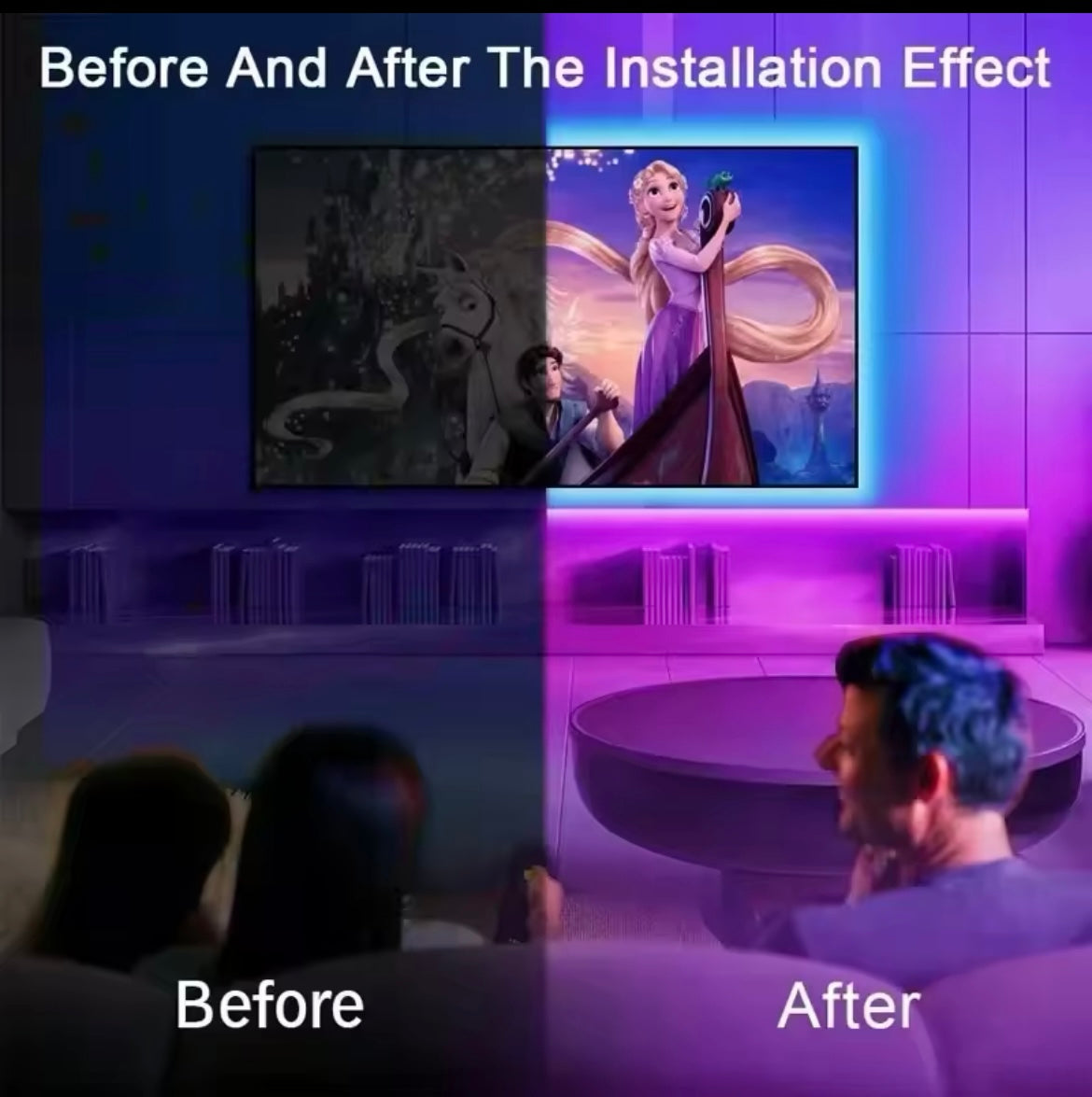 Luces LED con control WIFI