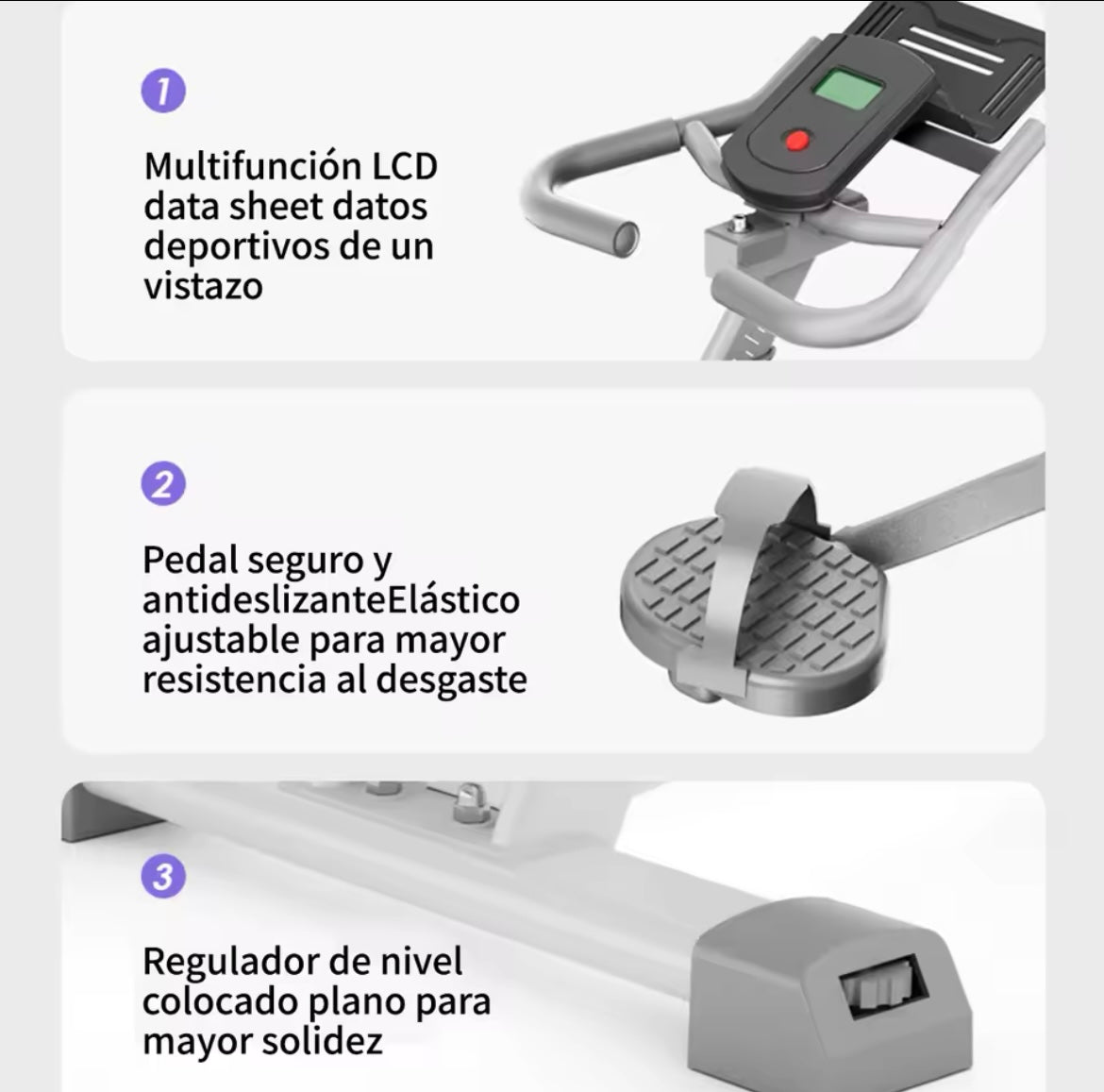 Bicicleta Spinning estática
