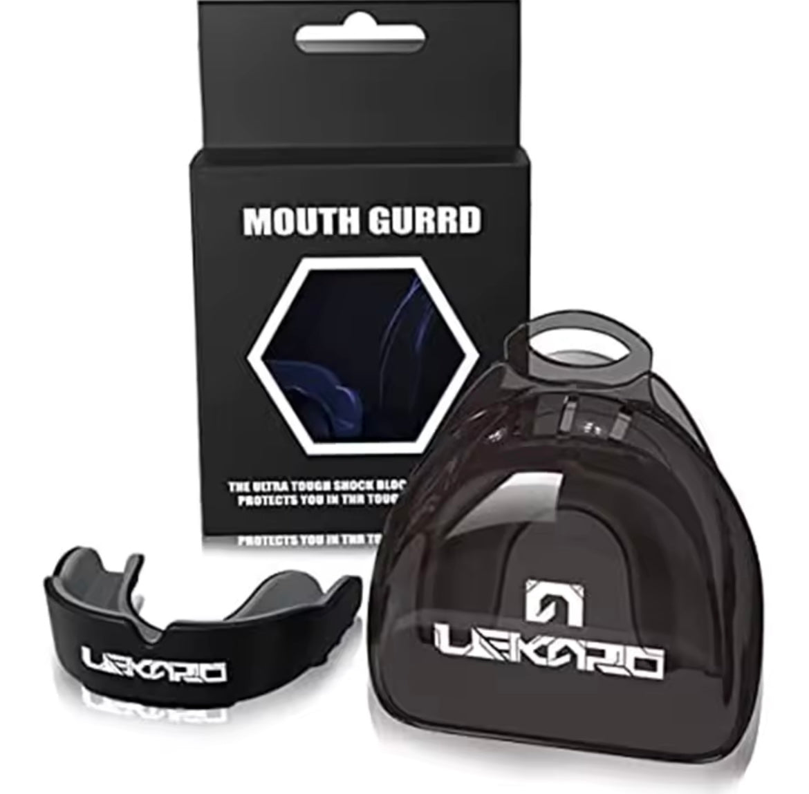 Lekaro Adult Sports Tooth Protection Eva Mouth Guard Sports Kids Mouthguard