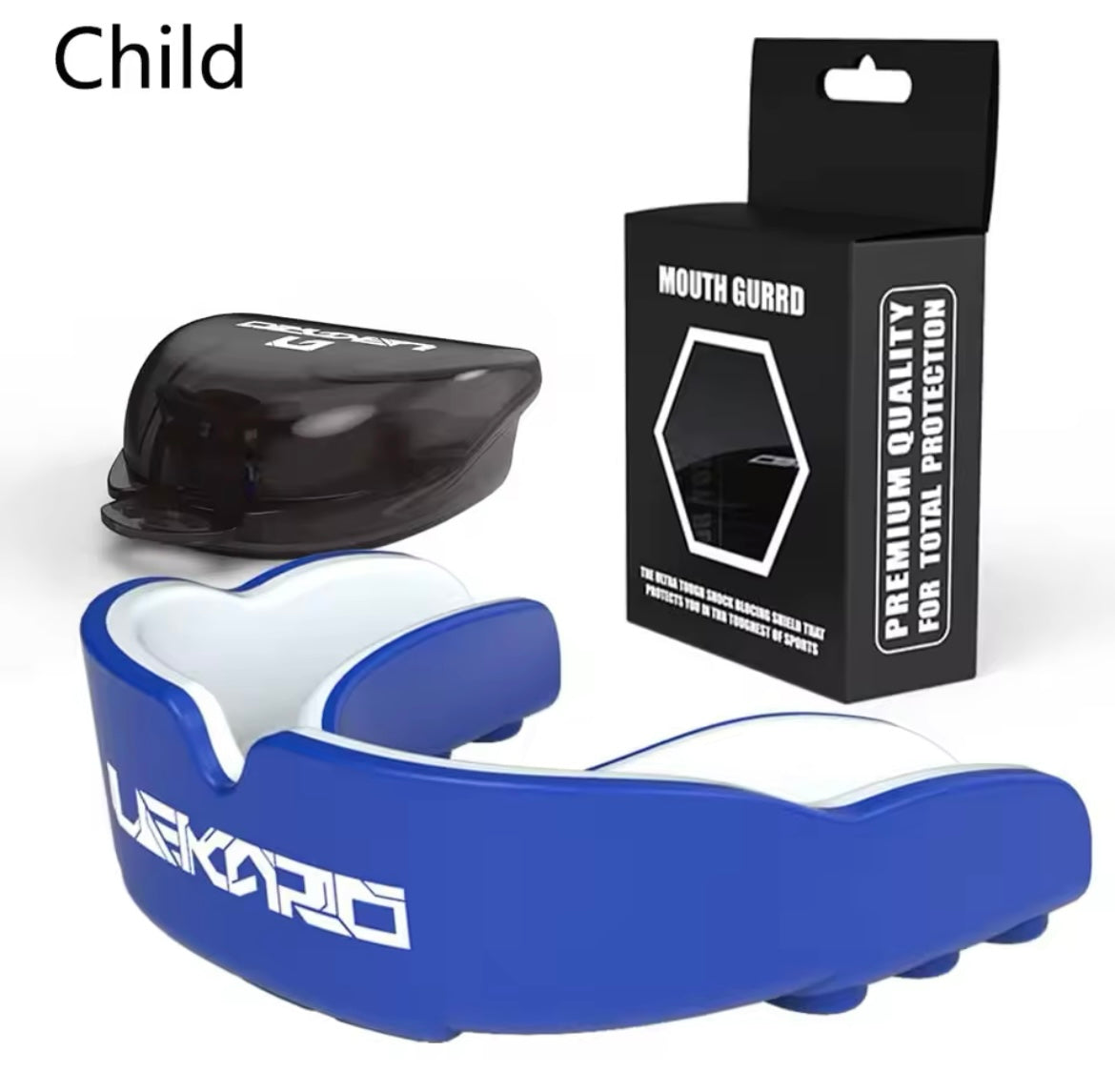 Lekaro Adult Sports Tooth Protection Eva Mouth Guard Sports Kids Mouthguard